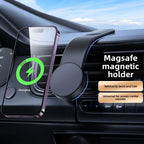 Car Magnetic Phone Holder with Wireless Charging