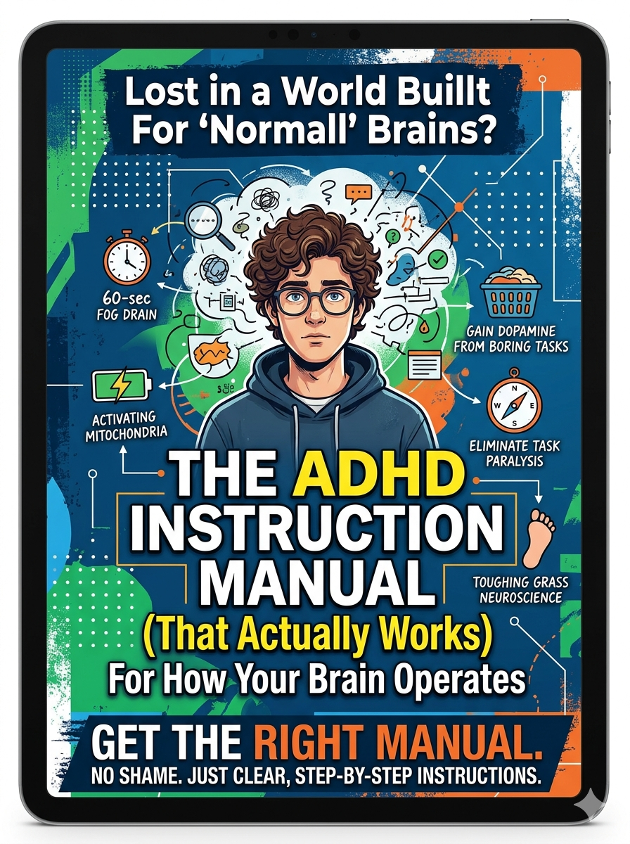 ADHD Instruction Manual For Those Who Are Lost (Digital Download)