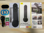 Car Magnetic Phone Holder with Wireless Charging